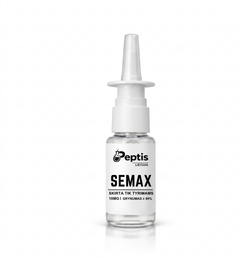 Semaxc Peptido nosies purškalas Lietuvoje be injekcijos