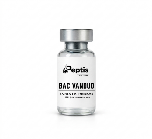 13 Bakteriostatinis vanduo peptidams Lietuvoje