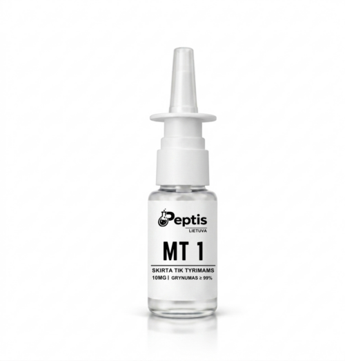 Melanotan I, MT1 nosies purškalo peptidas Lietuvoje