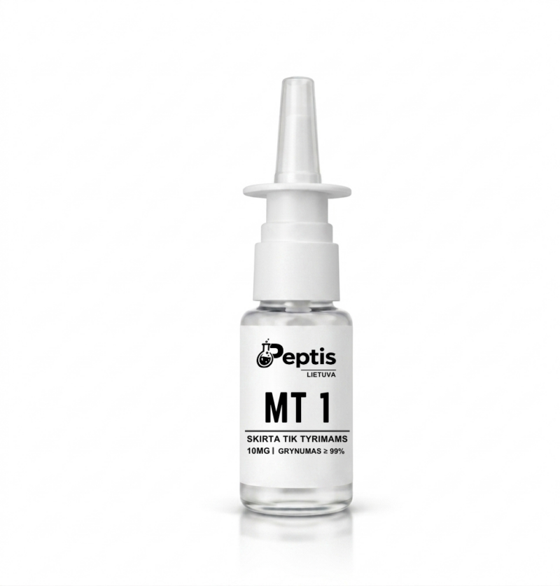 Melanotan I, MT1 nosies purškalo peptidas Lietuvoje