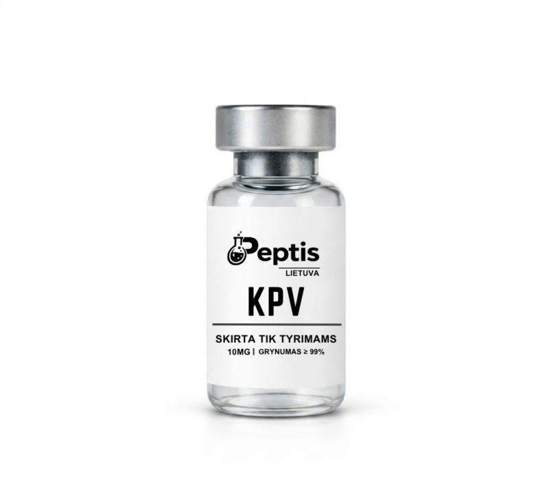 kpv KPV peptidas Lietuvoje